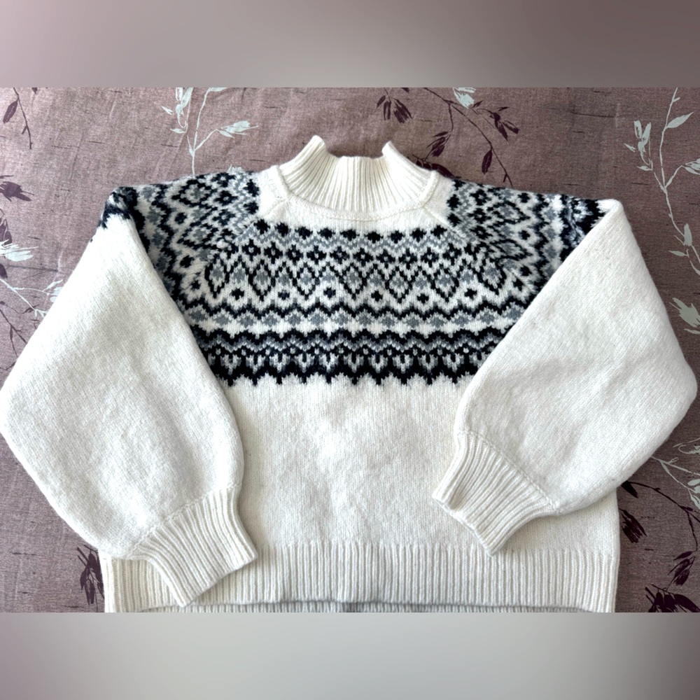 Gap fair isle sweater